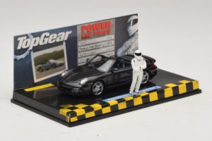 Porsche 911 997 Turbo Cabriolet Juodas Top Gear Edition Minichamps 1:43 519436930 Metalas - nuotrauka 2 iš 5