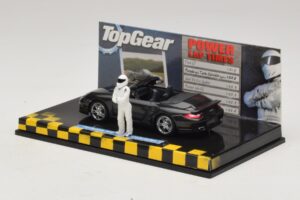 Porsche 911 997 Turbo Cabriolet Juodas Top Gear Edition Minichamps 1:43 519436930 Metalas - nuotrauka 3 iš 5