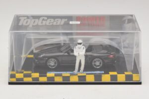 Porsche 911 997 Turbo Cabriolet Juodas Top Gear Edition Minichamps 1:43 519436930 Metalas - nuotrauka 4 iš 5