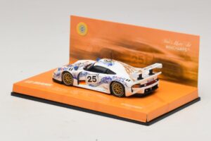Porsche 911 GT1 #25 B. Wollek / T. Boutsen / H-J. Stuck 24 Hours of Le Mans 1996 Minichamps 1:43 403966625 Metalas - nuotrauka 3 iš 5