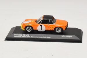 Porsche 914/6 #1 G. Larrousse / H. Marko Winners Marathon de la Route 1970 Minichamps 1:43 400706501 Metalas