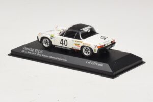 Porsche 914/6 #40 G. Chasseuil / C. Ballot-Lena Class Winners 24 Hours of Le Mans 1970 Minichamps 1:43 400706540 Metalas - nuotrauka 3 iš 4