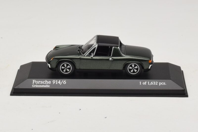 Porsche 914/6 Žalias Minichamps 1:43 Porsche 914/6 Žalias Minichamps 1:43 400065060 Metalas