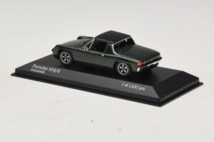 Porsche 914/6 Žalias Minichamps 1:43 400065060 Metalas - nuotrauka 3 iš 4