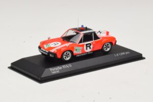 Porsche 914/6 ONS R2 Raudonas Minichamps 1:43 400746500 Metalas - nuotrauka 2 iš 4
