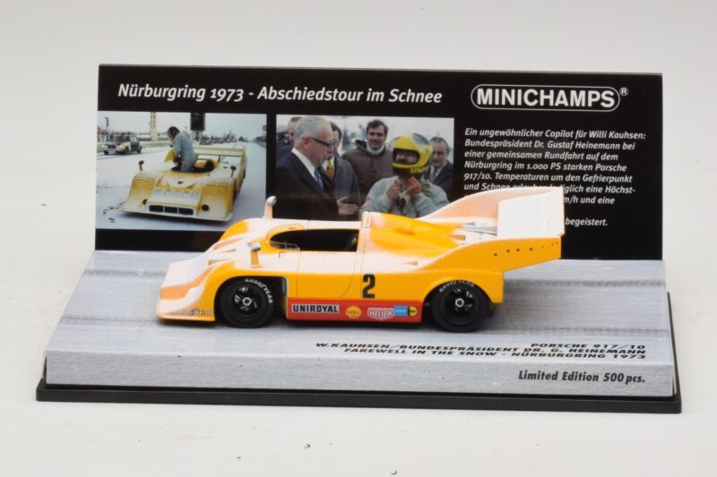 Porsche 917/10 #2 W. Kauhsen Farewell In The Snow Nurburgring 1973 Minichamps 1:43 Porsche 917/10 #2 W. Kauhsen Farewell In The Snow Nurburgring 1973 Minichamps 1:43 437736592 Metalas
