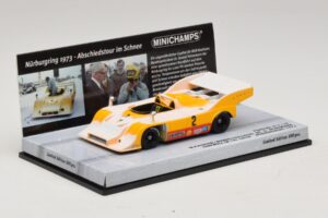 Porsche 917/10 #2 W. Kauhsen Farewell In The Snow Nurburgring 1973 Minichamps 1:43 437736592 Metalas - nuotrauka 2 iš 5