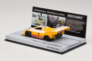 Porsche 917/10 #2 W. Kauhsen Farewell In The Snow Nurburgring 1973 Minichamps 1:43 437736592 Metalas - nuotrauka 3 iš 5