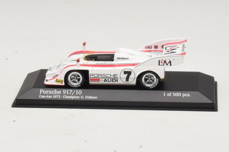 Porsche 917/10 Penske Racing #7 G. Follmer Can-Am Champion 1972 Minichamps 1:43 437726507 Metalas