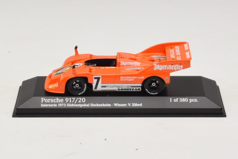 Porsche 917/20 Jägermeister #7 Motorsport Club Stuttgart Interserie 1973 Minichamps 1:43 Porsche 917/20 Jägermeister #7 Motorsport Club Stuttgart Interserie 1973 Minichamps 1:43 437736107 Metalas