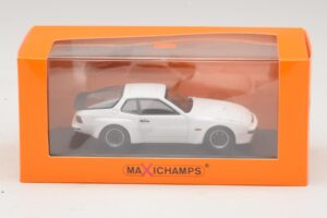 Porsche 924 GT Baltas Maxichamps 1:43 940066121 Metalas - nuotrauka 4 iš 4