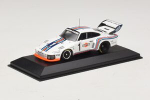 Porsche 935/76 Martini Racing #1 R. Stommelen / M. Schurti ADAC 1000km Nurburgring 1976 Minichamps 1:43 400766301 Metalas - nuotrauka 2 iš 4