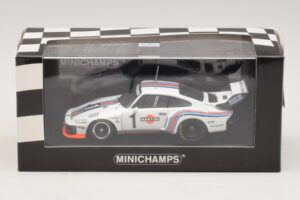 Porsche 935/76 Martini Racing #1 R. Stommelen / M. Schurti ADAC 1000km Nurburgring 1976 Minichamps 1:43 400766301 Metalas - nuotrauka 4 iš 4