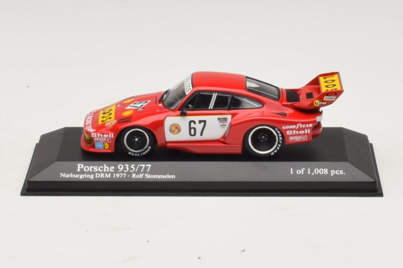 Porsche 935/77 #67 R. Stommelen Nurburgring DRM Champion 1977 Minichamps 1:43 Porsche 935/77 #67 R. Stommelen Nurburgring DRM Champion 1977 Minichamps 1:43 400776367 Metalas