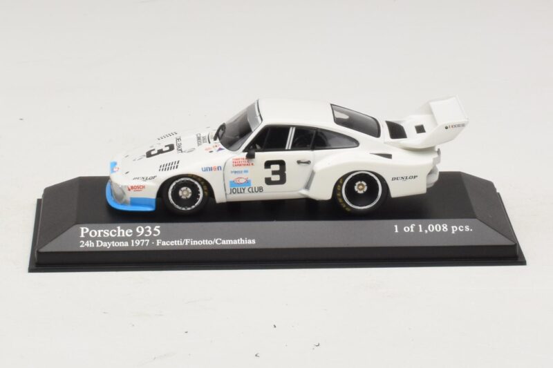 Porsche 935 Jolly Club #3 C. Facetti / M. Finotto 24 Hours of Daytona 1977 Minichamps 1:43 400776303 Metalas