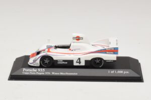 Porsche 936/76 Martini Racing #4 J. Mass / R. Stommelen Winner Coppa Florio Pergusa 1976 Minichamps 1:43 400766604 Metalas