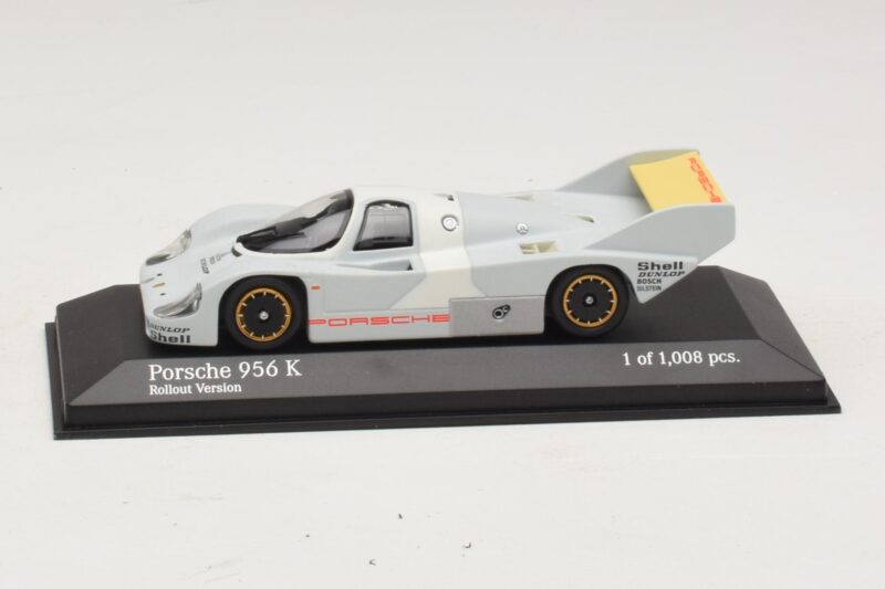 Porsche 956K Rollout Version 1982 Minichamps 1:43 Porsche 956K Rollout Version 1982 Minichamps 1:43 400826799 Metalas