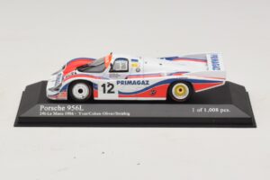 Porsche 956L #12 C. Yver / Cohen 24 Hours of Le Mans 1986 Minichamps 1:43 430866512 Metalas