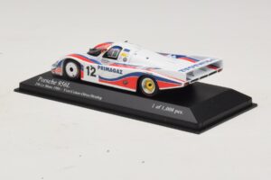 Porsche 956L #12 C. Yver / Cohen 24 Hours of Le Mans 1986 Minichamps 1:43 430866512 Metalas - nuotrauka 3 iš 4