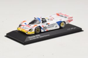 Porsche 956L #19 T. Boutsen / D. Theys 24 Hours of Le Mans 1986 Minichamps 1:43 430866519 Metalas - nuotrauka 2 iš 4