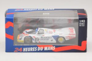 Porsche 956L #19 T. Boutsen / D. Theys 24 Hours of Le Mans 1986 Minichamps 1:43 430866519 Metalas - nuotrauka 4 iš 4