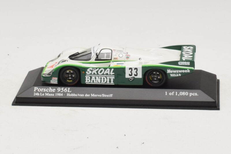 Porsche 956L #33 D. Hobbs / P. Streiff 24 Hours of Le Mans 1984 Minichamps 1:43 430846533 Metalas