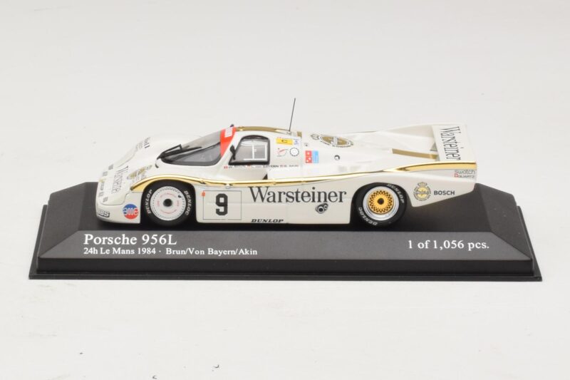 Porsche 956L Warsteiner #9 W. Brun / Bayern 24 Hours of Le Mans 1984 Minichamps 1:43 430846509 Metalas