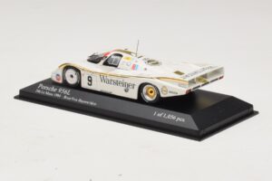Porsche 956L Warsteiner #9 W. Brun / Bayern 24 Hours of Le Mans 1984 Minichamps 1:43 430846509 Metalas - nuotrauka 3 iš 4