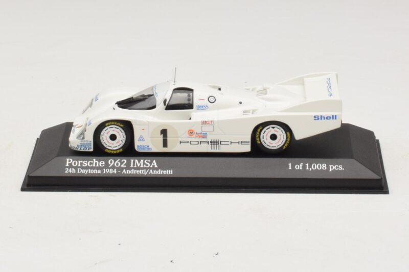 Porsche 962 IMSA #1 Andretti 24 Hours of Daytona 1984 Minichamps 1:43 Porsche 962 IMSA #1 Andretti 24 Hours of Daytona 1984 Minichamps 1:43 400846501 Metalas