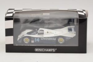 Porsche 962 IMSA #14 A. Holbert / D. Bell Mid-Ohio 500km 1986 Minichamps 1:43 400866514 Metalas - nuotrauka 4 iš 4