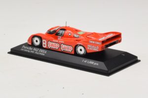 Porsche 962 IMSA #8 A.J. Foyt / B. Wollek 12 Hours of Sebring 1985 Minichamps 1:43 400856508 Metalas - nuotrauka 3 iš 4