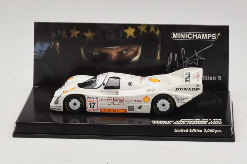 Porsche 962 PDK #17 H-J. Stuck Supercup Nurburgring 1987 Minichamps 1:43 Porsche 962 PDK #17 H-J. Stuck Supercup Nurburgring 1987 Minichamps 1:43 444876817 Metalas