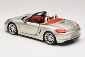 Porsche Boxster S 987 Pilka Metalinė Minichamps 1:18 110062030 Metalas - nuotrauka 7 iš 8