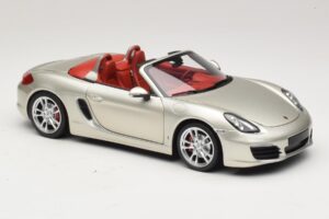 Porsche Boxster S 987 Pilka Metalinė Minichamps 1:18 110062030 Metalas - nuotrauka 6 iš 8