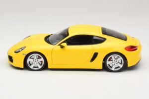 Porsche Cayman 981 Geltonas Minichamps 1:18 110062220 Metalas - nuotrauka 4 iš 8