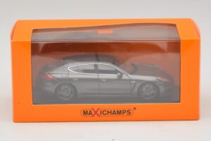 Porsche Panamera 970 Turbo Pilka Metalik Maxichamps 1:43 940062371 Metalas - nuotrauka 4 iš 4