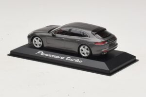 Porsche Panamera 971 Turbo Pilka Metalik Minichamps 1:43 WAP0207610H Metalas - nuotrauka 3 iš 4