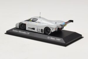 Sauber Mercedes C9 #63 J. Mass / M. Reuter / S. Dickens Winners 24 Hours of Le Mans 1989 Minichamps 1:43 B66041033 Metalas - nuotrauka 3 iš 5