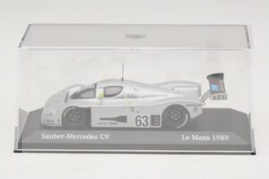 Sauber Mercedes C9 #63 J. Mass / M. Reuter / S. Dickens Winners 24 Hours of Le Mans 1989 Minichamps 1:43 B66041033 Metalas - nuotrauka 4 iš 5