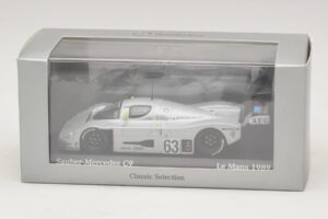Sauber Mercedes C9 #63 J. Mass / M. Reuter / S. Dickens Winners 24 Hours of Le Mans 1989 Minichamps 1:43 B66041033 Metalas - nuotrauka 5 iš 5