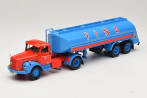 Scania L110S Tanksattelzug FINA Minichamps 1:43 499126970 Metalas