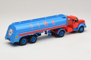Scania L110S Tanksattelzug FINA Minichamps 1:43 499126970 Metalas - nuotrauka 2 iš 6