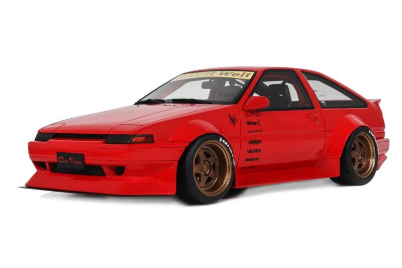 Toyota Sprinter Trueno AE86 Widebody Rosso Corsa Otto 1:18 Toyota Sprinter Trueno AE86 Widebody Rosso Corsa Otto 1:18 OT1278 Derva