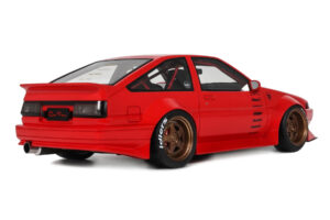 Toyota Sprinter Trueno AE86 Widebody Rosso Corsa Otto 1:18 OT1278 Derva - nuotrauka 2 iš 5
