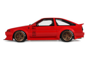Toyota Sprinter Trueno AE86 Widebody Rosso Corsa Otto 1:18 OT1278 Derva - nuotrauka 3 iš 5