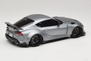 Toyota Supra A90 Prior Design Matt Silver GT Spirit 1:18 GT343 Derva - nuotrauka 2 iš 5