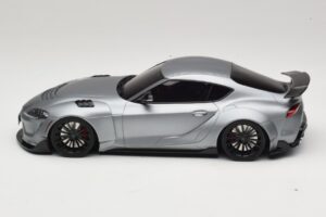Toyota Supra A90 Prior Design Matt Silver GT Spirit 1:18 GT343 Derva - nuotrauka 3 iš 5