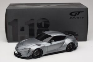 Toyota Supra A90 Prior Design Matt Silver GT Spirit 1:18 GT343 Derva - nuotrauka 5 iš 5