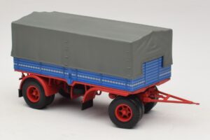 Sunkvežimio Priekaba Mėlynas Raudonas Minichamps 1:43 439159092 Metalas - nuotrauka 4 iš 6