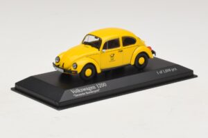 Volkswagen 1200 Deutsche Bundespost Minichamps 1:43 400057197 Metalas - nuotrauka 2 iš 4